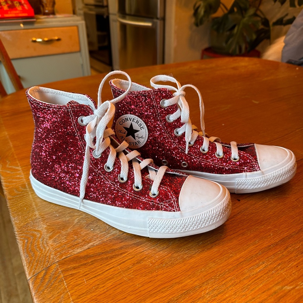 Custom Chuck Taylor All Star Glitter 7.5